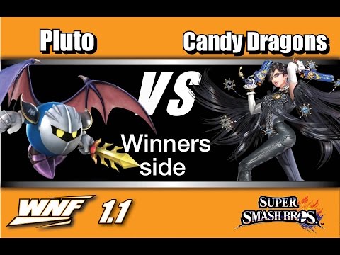 WNF 1.1 - FAD | Pluto (Meta Knight) Vs. Candy Dragons (Bayonetta) Winners Side - Smash Wii U