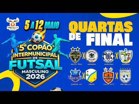 QUARTAS DE FINAL | Maior Copão de Futsal do Acre em Manoel Urbano/AC | AO VIVO