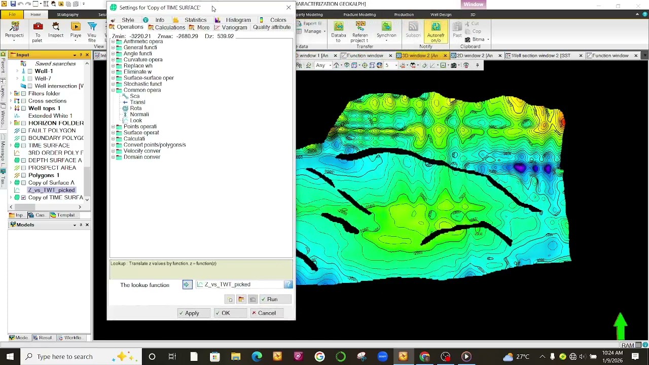 Time to Depth Conversion Explained | Reservoir & Seismic Interpretation (Petrel Workflow)