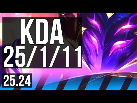 XERATH vs SYNDRA (MID) | Good KDA: 25/1/11, 49K damage | EUW Master | 25.24