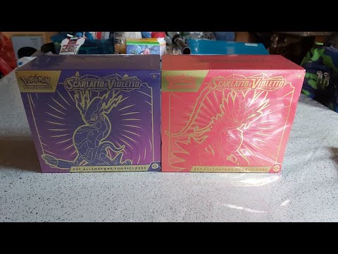 APRO 2 SET ALLENATORE fuoriclasse MIRAIDON-KORAIDON scarlatto e violetto