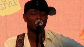 Javier Colon covers Coldplay&#39;s Fix You  at Deer Park, NY on July 9, 2011