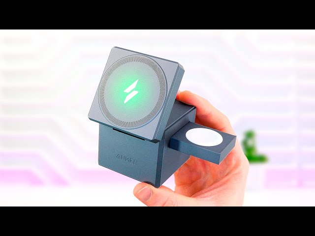 Vídeo relacionado con Anker 313 Cargador inalámbrico Pad, Qi Certificado 10W MAX para iPhone Serie 14 & 13, SE 2020, 12, AirPods Pro 2 (Adaptador de Corriente no Incluido, No Compatible con MagSafe Carga Magnético)