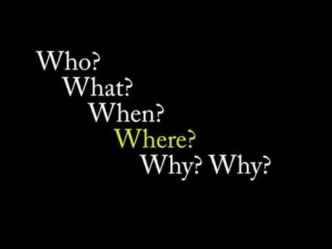 Jazz Chants - Who? What? When? Where? Why?