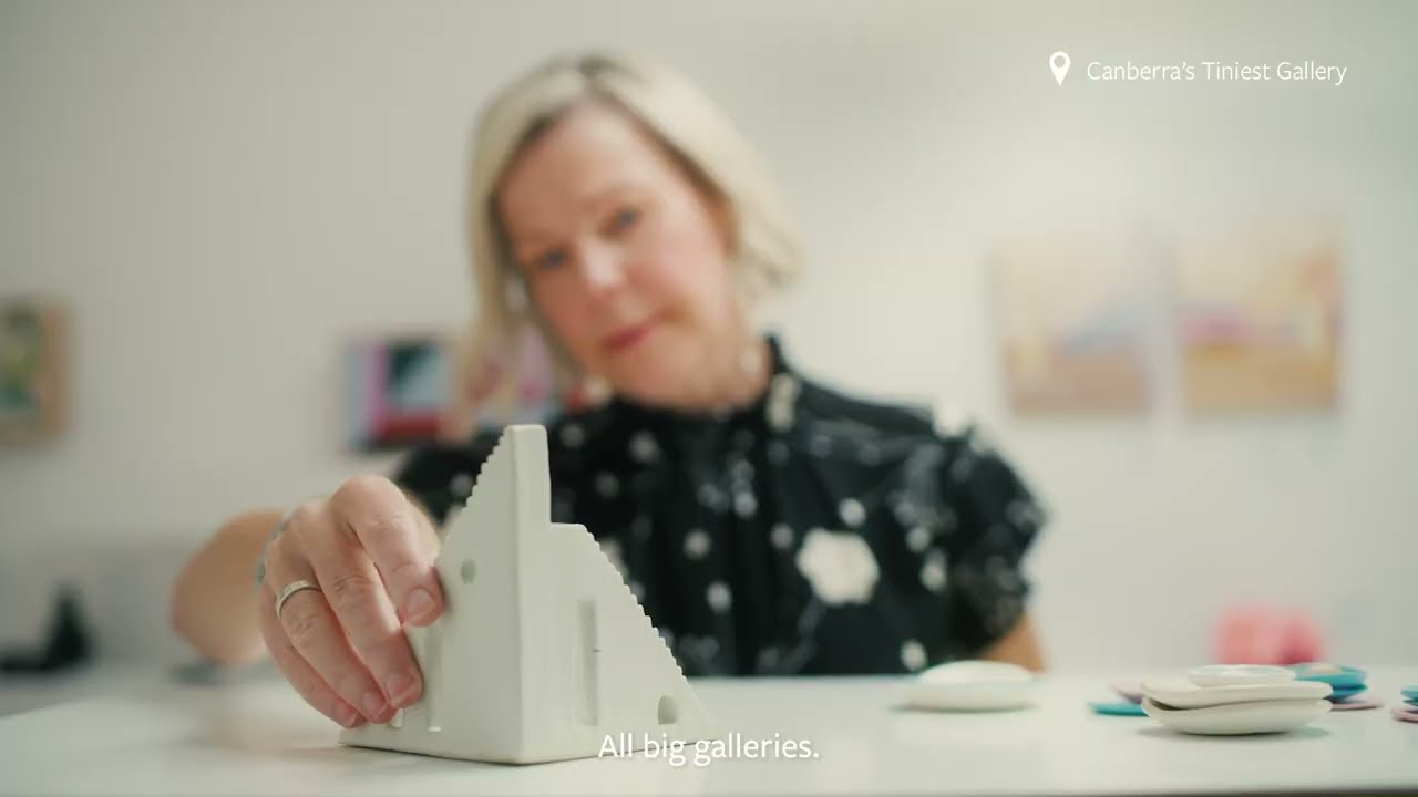 Visit unique gallery of tiny artworks at Gallery of Small Things.