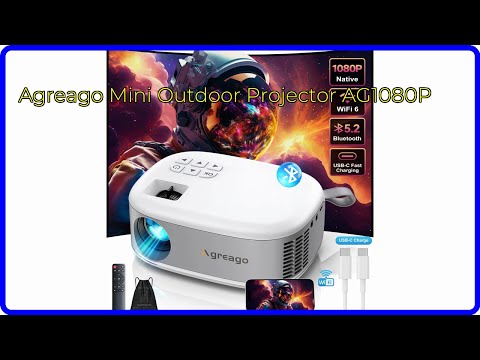 REVIEW (2026): Agreago Mini Outdoor Projector AG1080P. First Look.