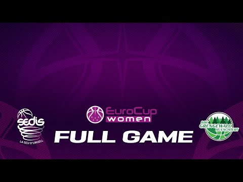 Cadi La Seu v BBC Grengewald | Full Basketball Game | EuroCup Women 2022-23