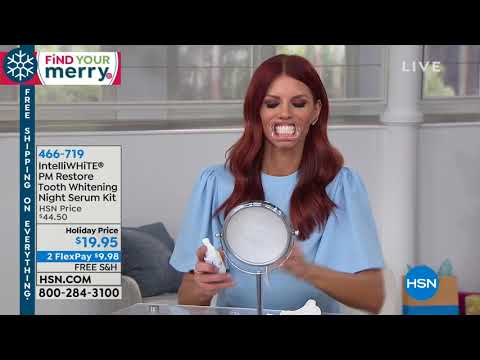 HSN | intelliWHiTE Beauty / Beauty Gifts 11.10.2018 - 01 PM