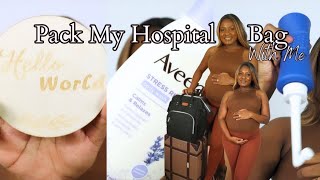 PACK MY HOSPITAL BAG WITH ME || FIRST TIME MOM || WHAT’S IN MY HOSPITAL BAG || PREGNANCY JOURNEY