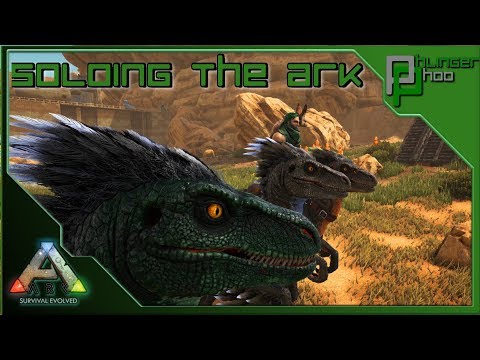 Soloing the Ark S4E104 - TLC RAPTOR PACK AND TLC PARASAUR