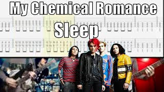 My Chemical Romance Sleep Guitar Cover With Tab