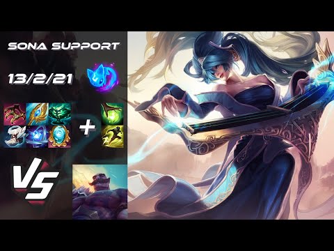 SUPPORT Sona vs Braum - NA Grandmaster Patch 25.23