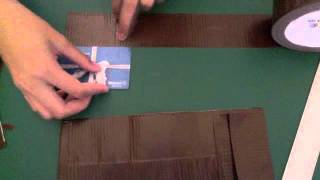 How to make a Duct Tape Tri fold Wallet
