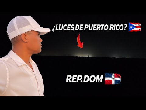 From here you can see the lights of Puerto Rico at night | Cabo Engaño