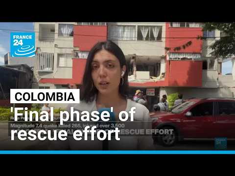 Colombia rescuers cling to hope as quake survival window closes
