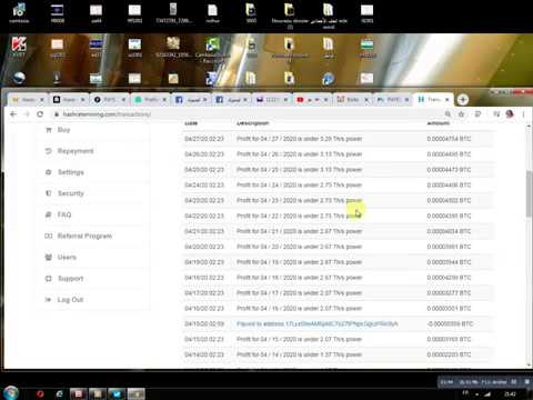 احسن موقع مازال يدفع منذ سنتين قوة التعدين وصلت الى 3.71 تيراhashratemining استثمار جديد في موقع