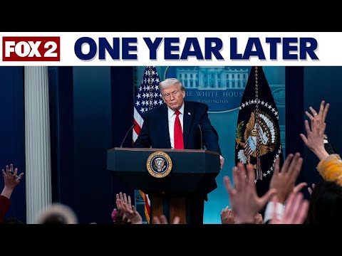 President Trump marks 1 year in office
