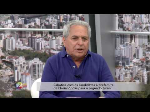 Sabatina com os candidatos à prefeitura de Florianópolis para o segundo turno - Angela Amin