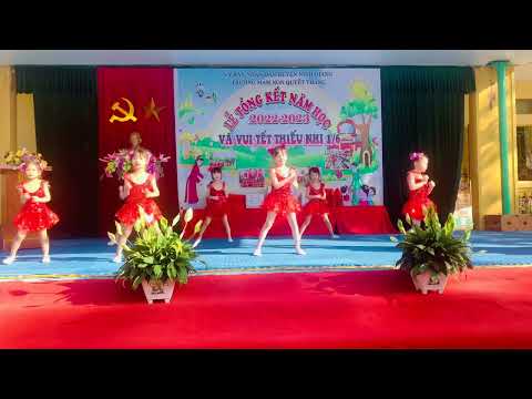Tiết mục nhảy Zumba Dance Little Apple - các bé 5 tuổi