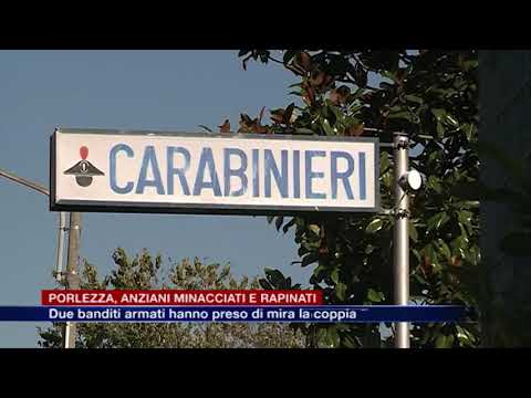 Etg - Porlezza, coppia di anziani rapinata da due banditi, uno armato di pistola