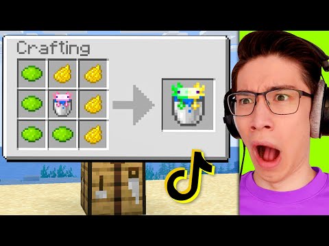 Testing Viral Minecraft Tricks That You Didn’t Know - Gameplay, Kingdom Kids Zone, Minecraft - EYstreem