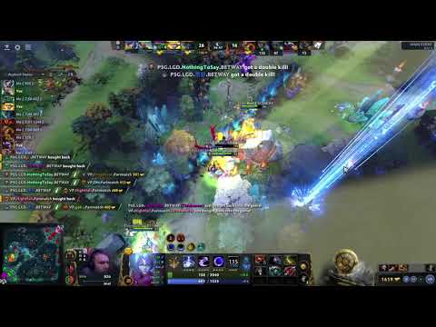 Ame Luna turn around the game, PSG.LGD vs Virtus Pro, TI 10 Upper Bracket Game 1
