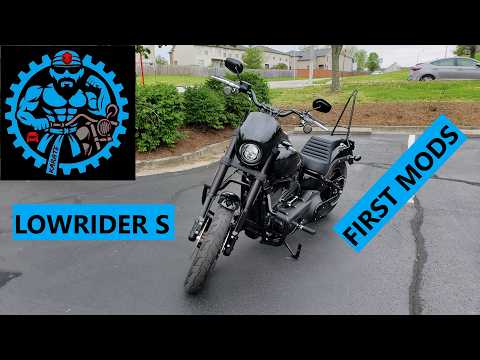 M8 LOWRIDER S FIRST MODS    #harleydavidson #lowrider #motorcycle
