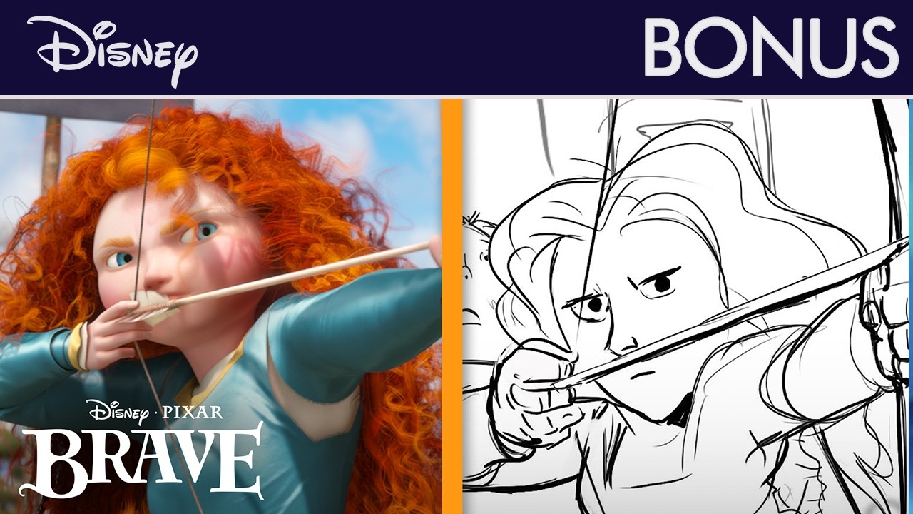 Miniature de la vidéo Compétition de tir à l'arc | Rebelle | Du storyboard au film du film Rebelle