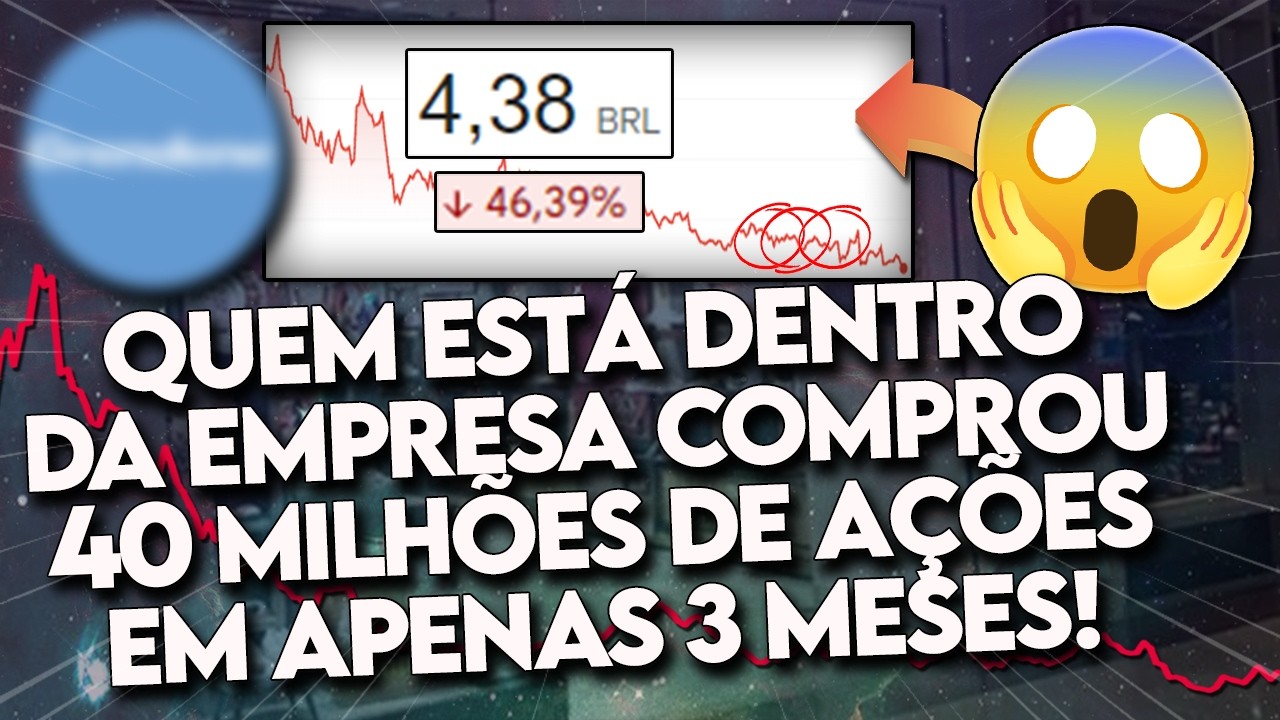 10 AÇÕES que os DONOS e DIRETORES estão COMPRANDO! (Os INSIDERS acham que PODE SUBIR?) - TOP 10