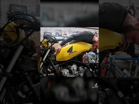 Starting the restoration of my #honda #cb750f 1982 as a total rookie. #motorcyclerestoration