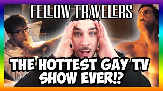 FELLOW TRAVELERS EP1 REACTION - Is this the HOTTEST Gay TV show ever!? 🥵🏳️‍🌈🦶🏼 #fellowtravelers