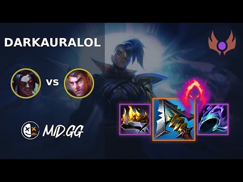 MID.GG: [ DarkAuraLOL ] Kayn JUNGLE vs Jayce | EUW MASTER | LOL Season 2025
