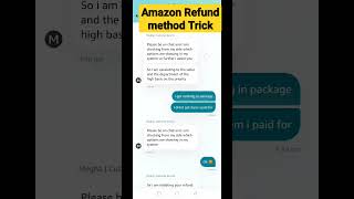 Amazon refund method Trick |