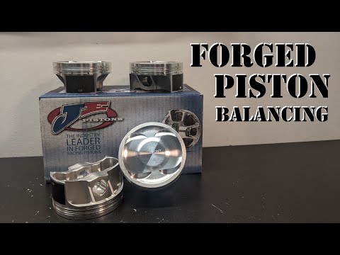 Subaru Ej25 Engine Build (Piston Balancing)