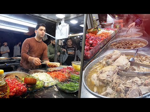 $0.50 Must Try Sandwich Recipe by Street Food in Iraq - Kurdistan