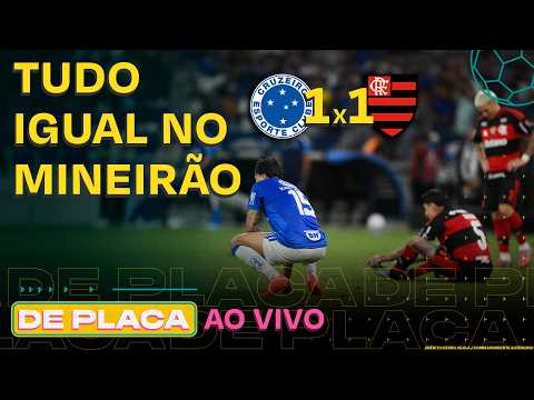 FLAMENGO E CRUZEIRO EMPATAM; PSG CAMPEÃO; PALMEIRAS EMPATA EM CASA; ZUBELDÍA FORA |De Placa 13/08/26