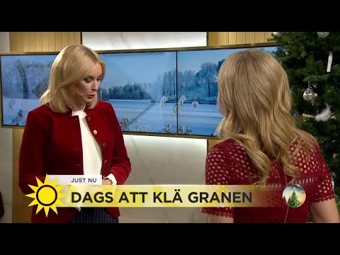 Här är årets julgranstrender - Nyhetsmorgon (TV4)