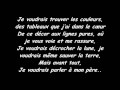 Celine Dion Parler à mon père lyrics paroles) 