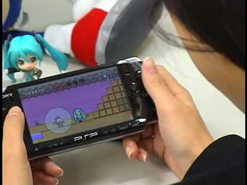 Hatsune Miku Hello Planet PSP game (Project Diva downloadable content)