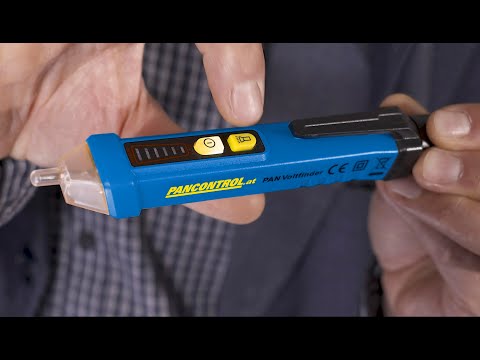 PAN Voltfinder EN - Non-contact premium voltage tester - 12 - 1000V AC + LED flashlight