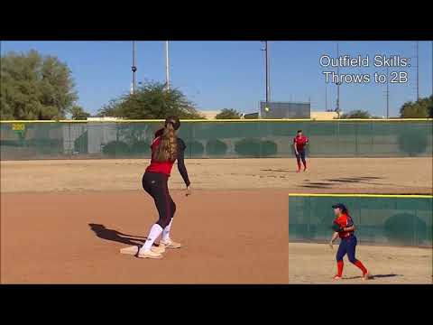 Madison Hinojos Softball Skills Video - 2020 Outfield 3B