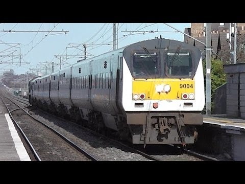 IE 201 Class Locomotive 227 + Enterprise Train 9004 - Malahide, Dublin
