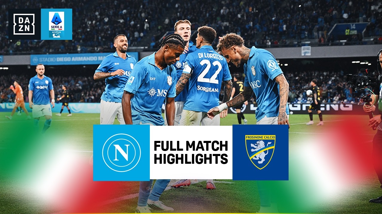 Napoli vs Frosinone | Matchday 6 | 2026-27 Serie A