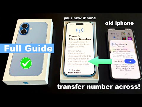 iPhone 17: How to Transfer SIM / eSIM from Old iPhone to NEW iPhone (After Setup)