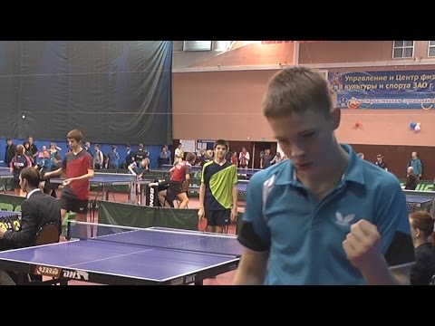 Илья ПАНФИЛОВ vs Владимир АНУФРИЕВ, Настольный теннис, Table Tennis