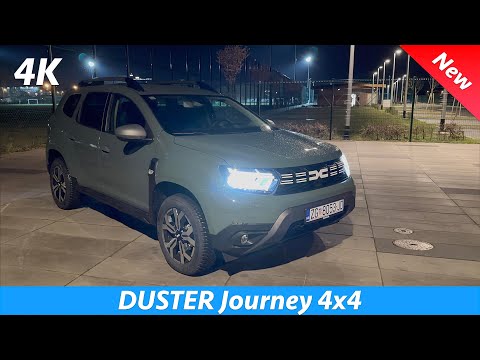 Dacia Duster (Facelift) 2023 – ERSTER Blick auf Nacht in 4K | Reise (Exterieur - Interieur)
