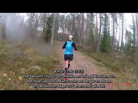 Kilsbergsleden 2016 - 14,7 km (Löparperspektiv, kort)