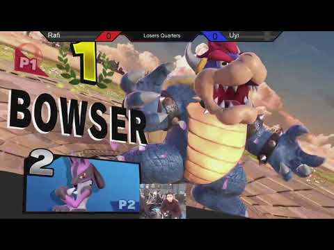 Smash Ultimate @ UCI #24 - Uyi (Lucario) vs CG | Rafi (Bowser) [L. Quarters]