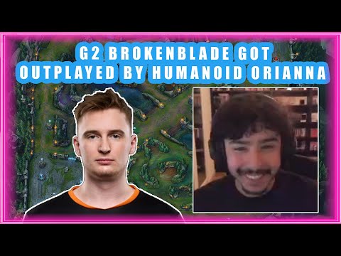 G2 BrokenBlade got OUTPLAYED by LPL Orianna Combo from FNC HUMANOID 👀