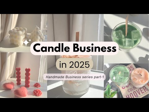 How to Make Candles at Home | Candle Business in 2025 (Handmade Series Part 1) #candle #business